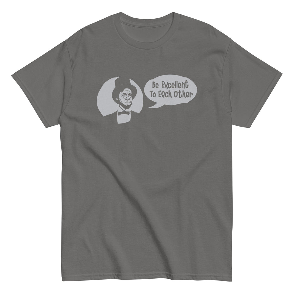 Be Excellent to Each Other Men's Classic Tee Hoodie, Sweatshirt | CoreVibeTees.com (Image 1)