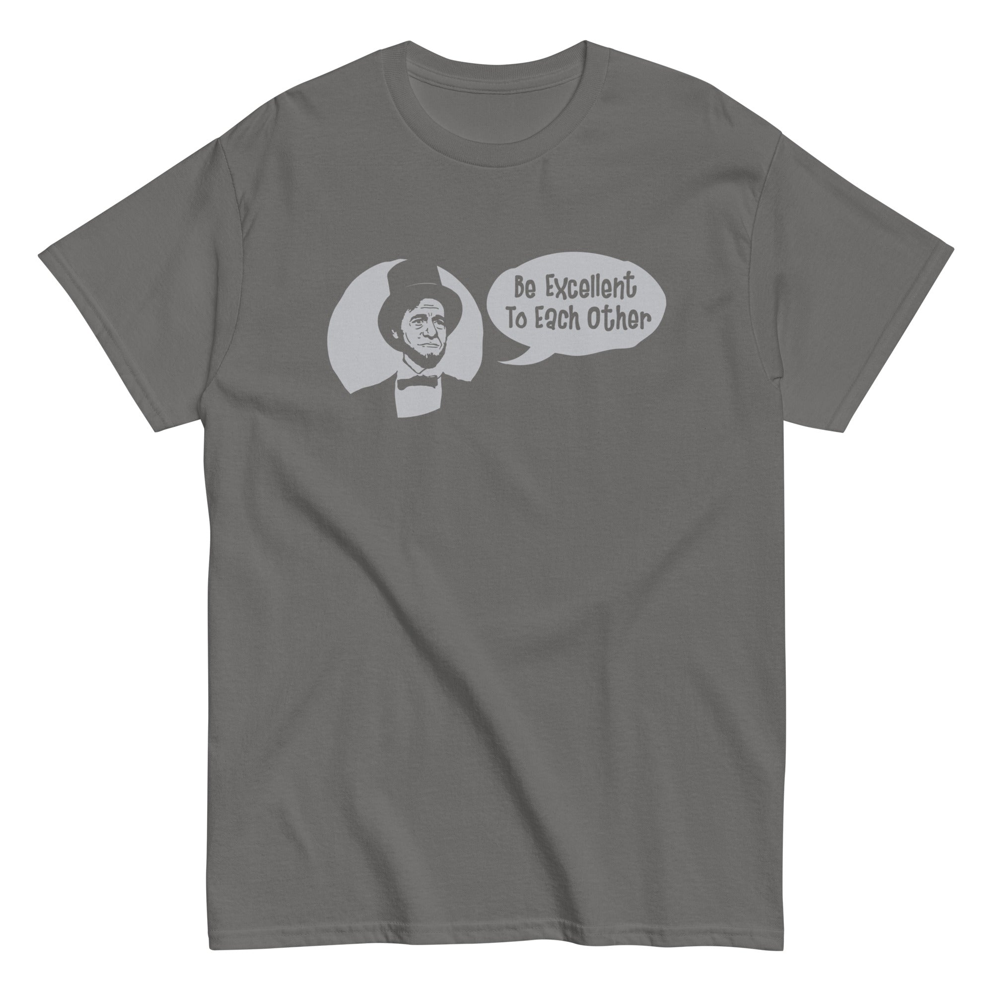 Be Excellent to Each Other Men's Classic Tee Hoodie, Sweatshirt | CoreVibeTees.com (Image 1)