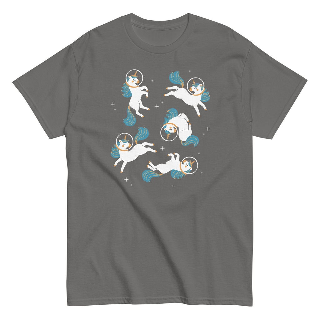 Unicorns In Space Men's Classic Tee Hoodie, Sweatshirt | CoreVibeTees.com (Image 4)
