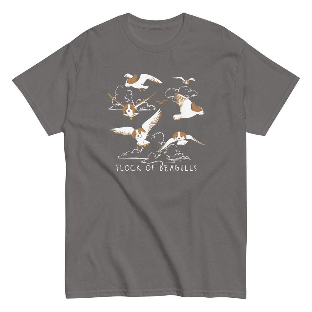 Flock Of Beagulls Men's Classic Tee Hoodie, Sweatshirt | CoreVibeTees.com (Image 1)