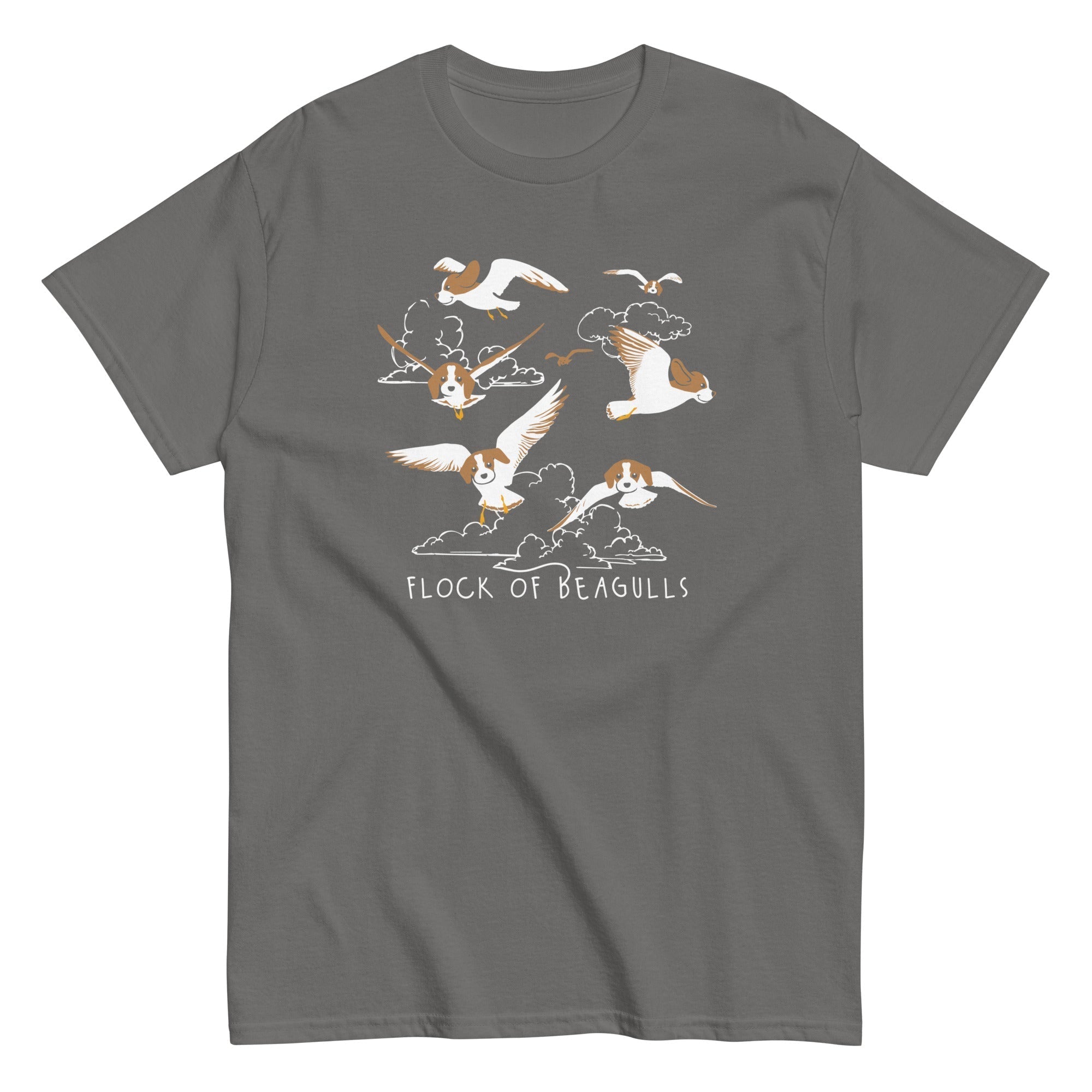 Flock Of Beagulls Men's Classic Tee Hoodie, Sweatshirt | CoreVibeTees.com (Image 1)
