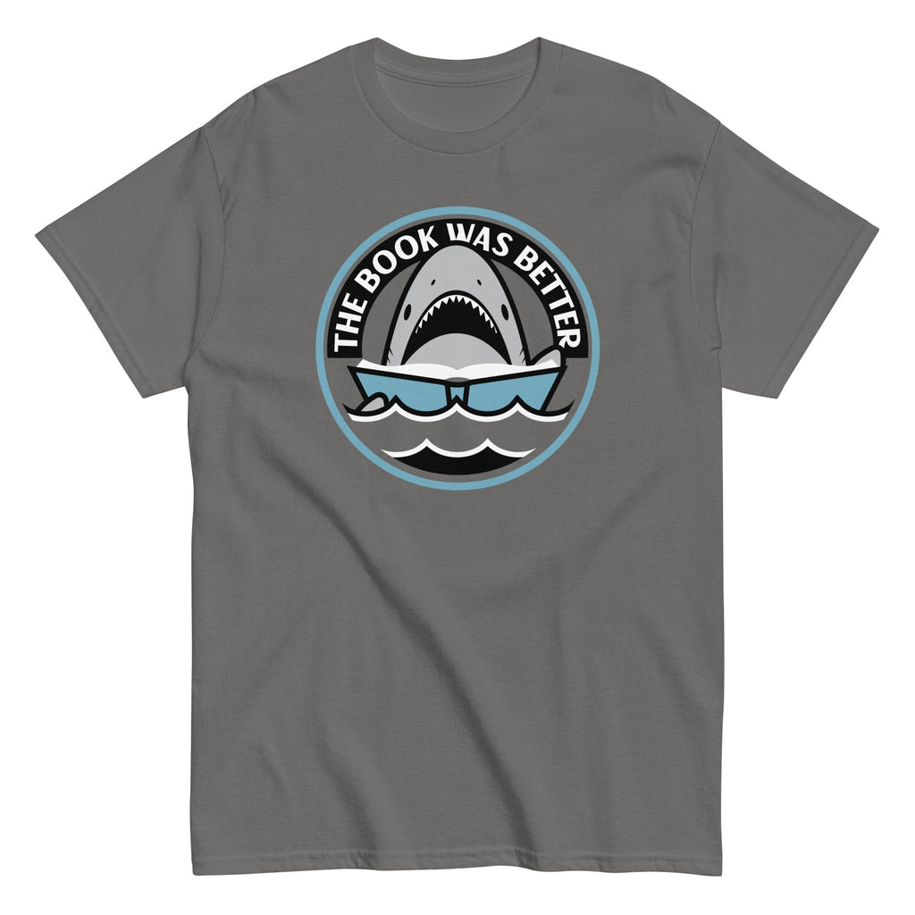 The Book Was Better Men's Classic Tee Hoodie, Sweatshirt | CoreVibeTees.com (Image 3)