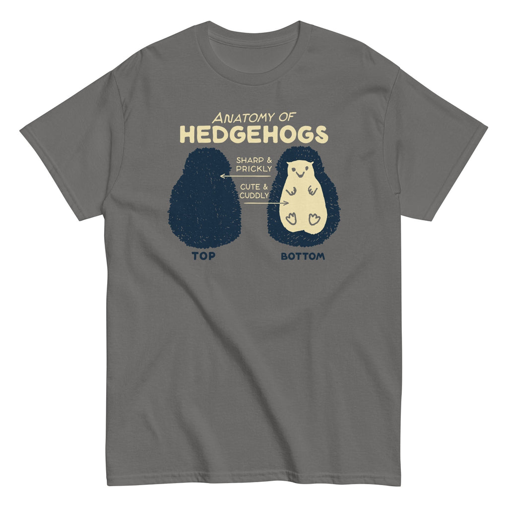 Anatomy Of Hedgehogs Men's Classic Tee Hoodie, Sweatshirt | CoreVibeTees.com (Image 3)