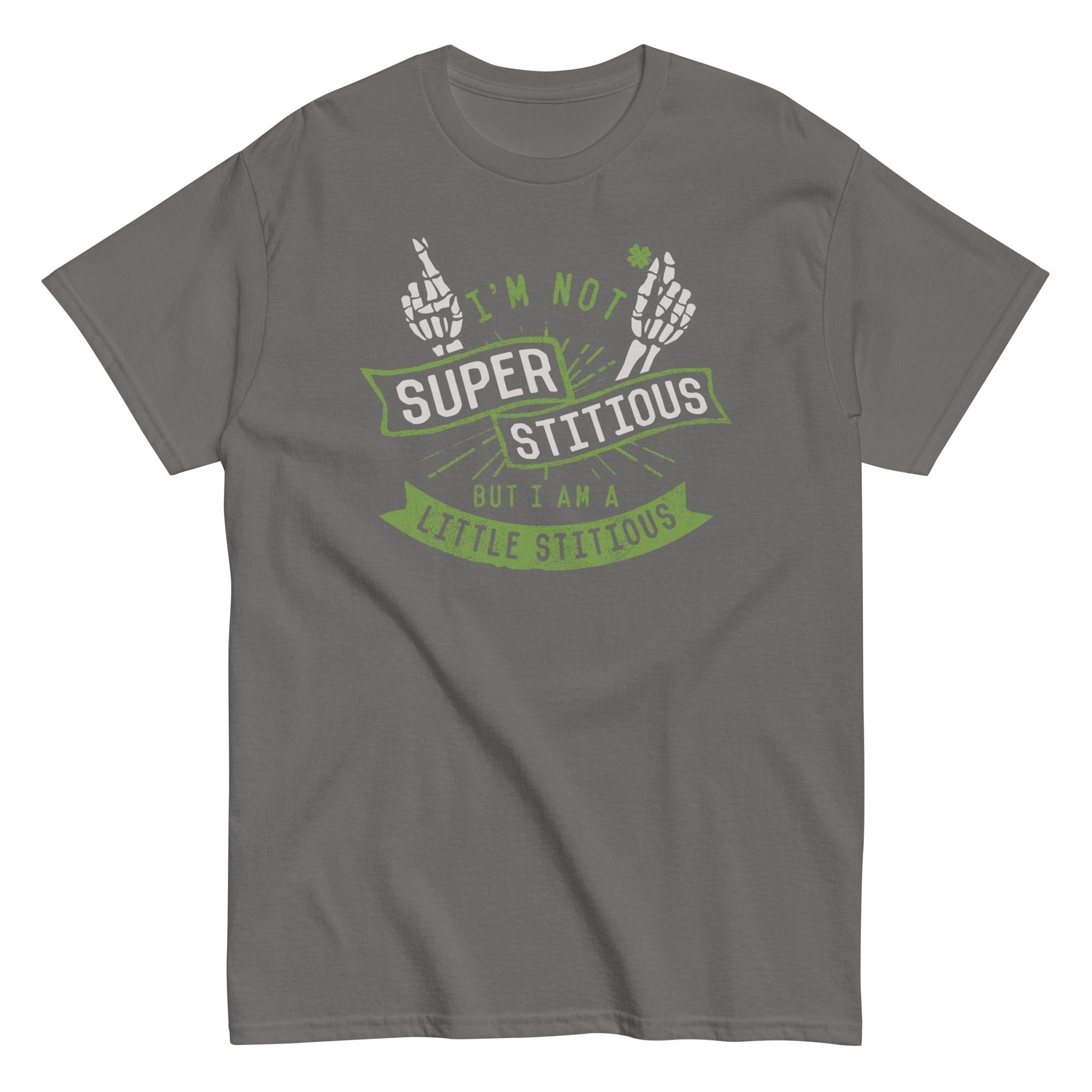 I'm Not Superstitious, But I Am A Little Stitious Men's Classic Tee Hoodie, Sweatshirt | CoreVibeTees.com (Image 5)