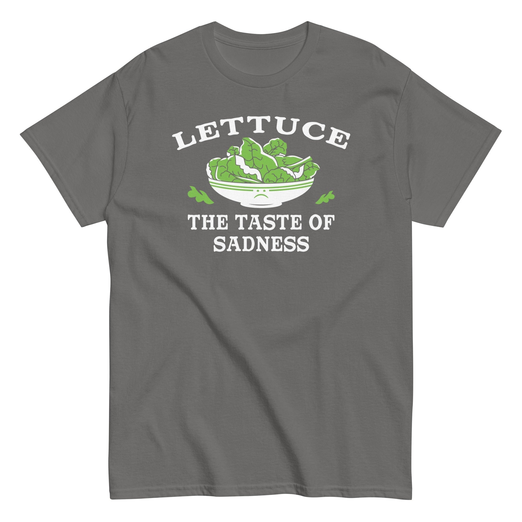Lettuce, The Taste Of Sadness Men's Classic Tee Hoodie, Sweatshirt | CoreVibeTees.com (Image 3)