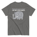 Elephants Never Forgive Men's Classic Tee Hoodie, Sweatshirt | CoreVibeTees.com (Image 1)