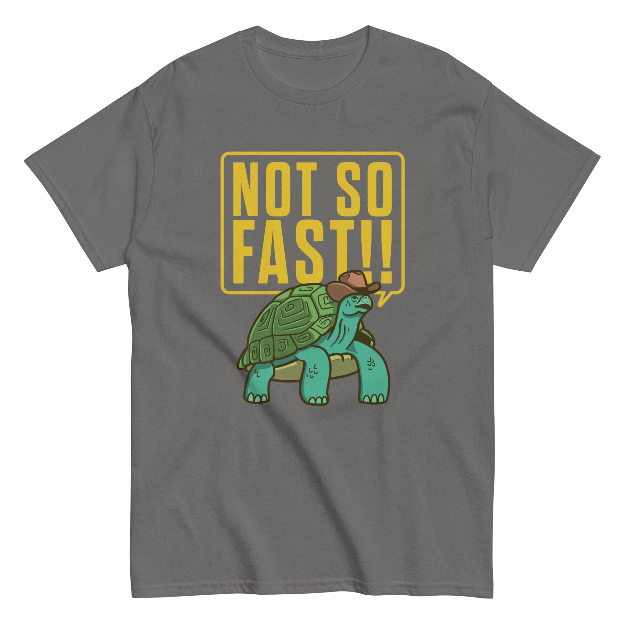 Not So Fast!! Men's Classic Tee Hoodie, Sweatshirt | CoreVibeTees.com (Image 1)