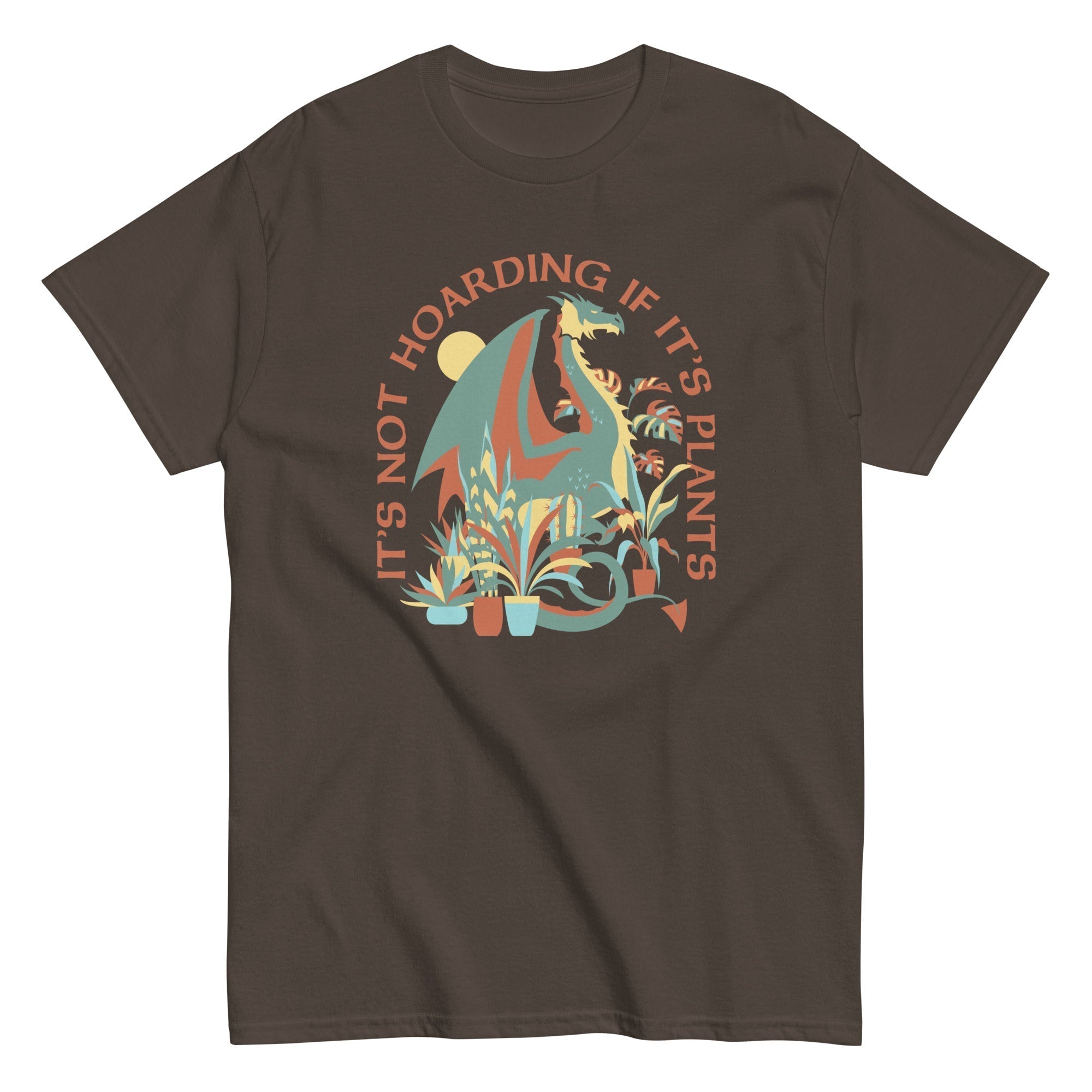 It's Not Hoarding If It's Plants Men's Classic Tee Hoodie, Sweatshirt | CoreVibeTees.com (Image 3)