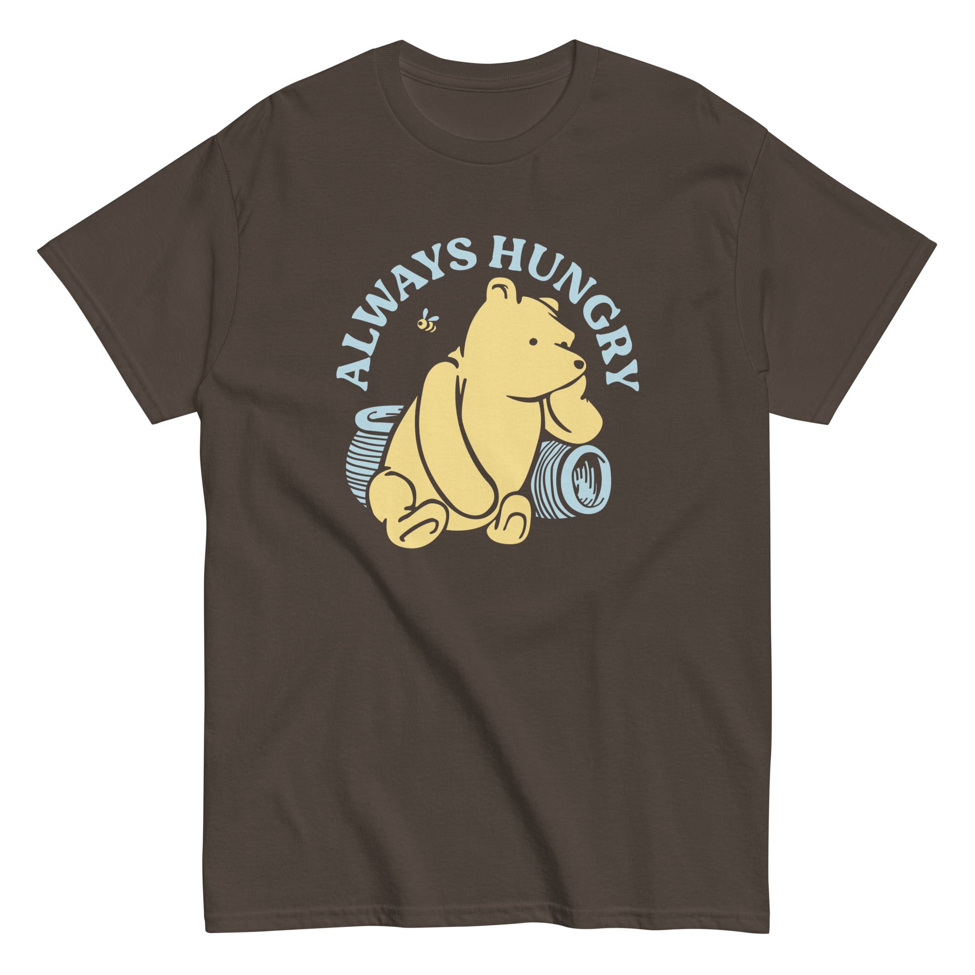 Always Hungry Men's Classic Tee Hoodie, Sweatshirt | CoreVibeTees.com (Image 5)