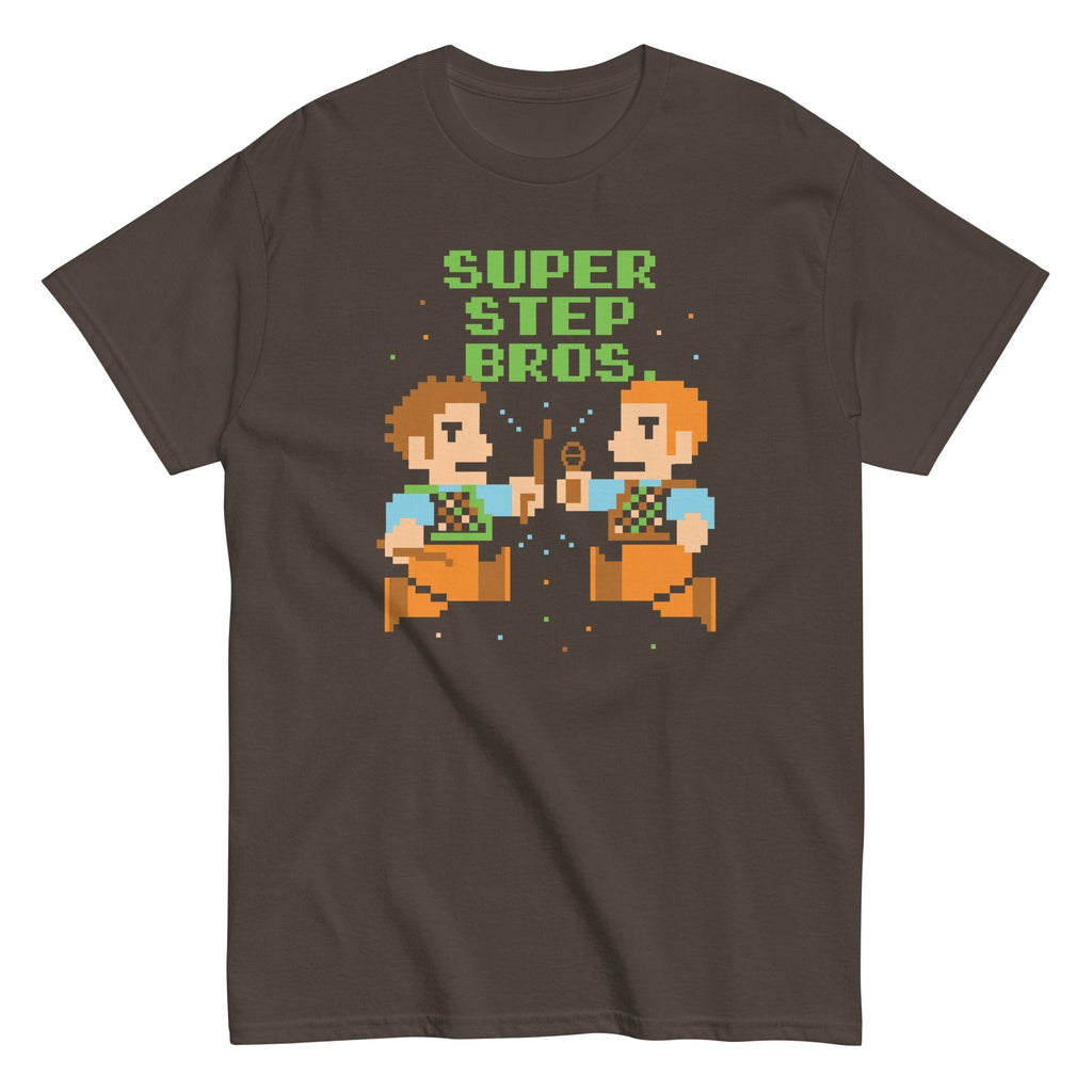 Super Step Bros Men's Classic Tee Hoodie, Sweatshirt | CoreVibeTees.com (Image 4)