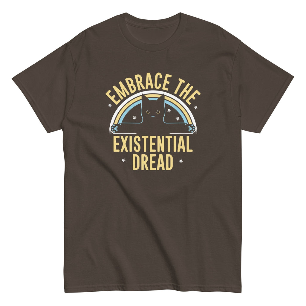 Embrace The Existential Dread Men's Classic Tee Hoodie, Sweatshirt | CoreVibeTees.com (Image 4)