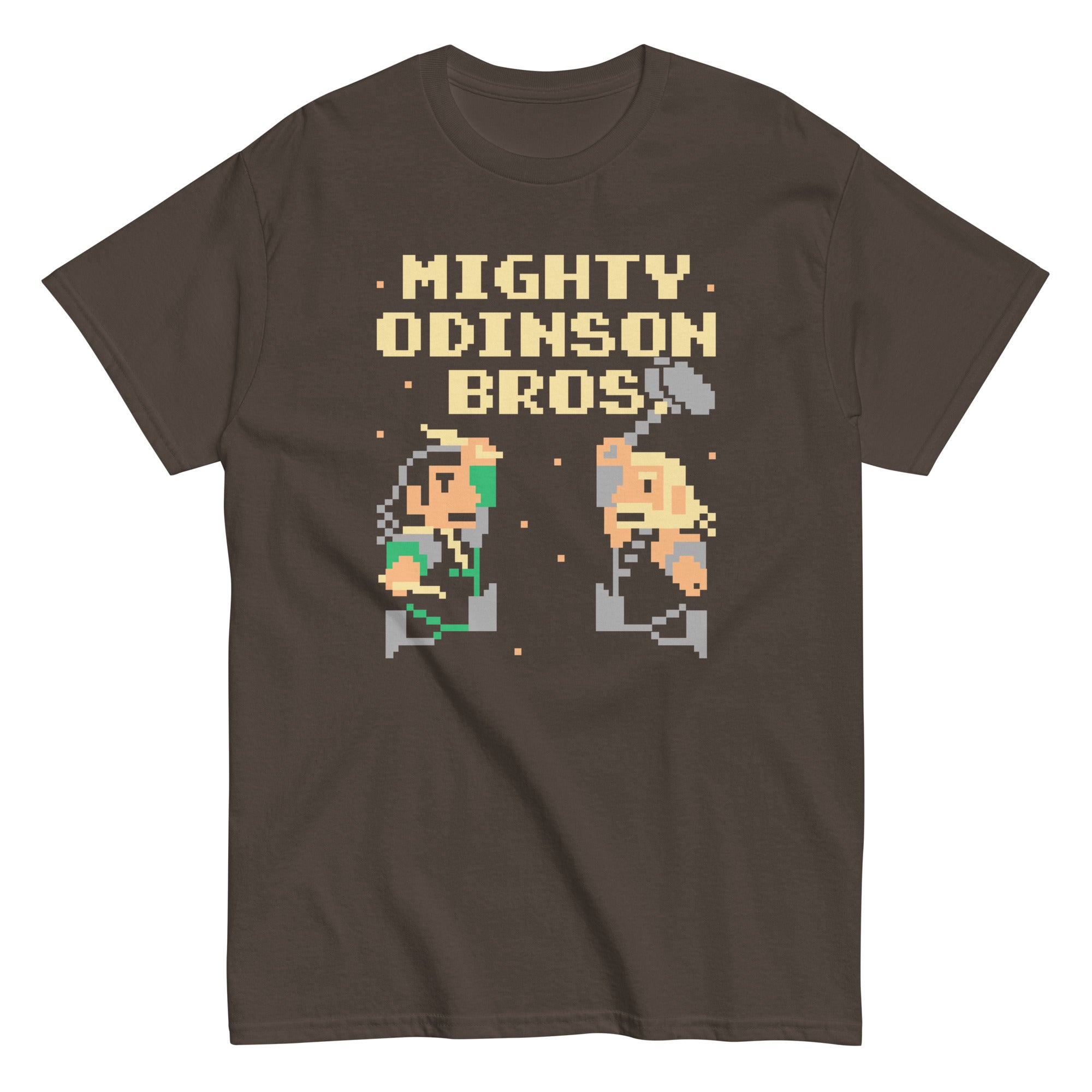 Mighty Odinson Bros Men's Classic Tee Hoodie, Sweatshirt | CoreVibeTees.com (Image 4)