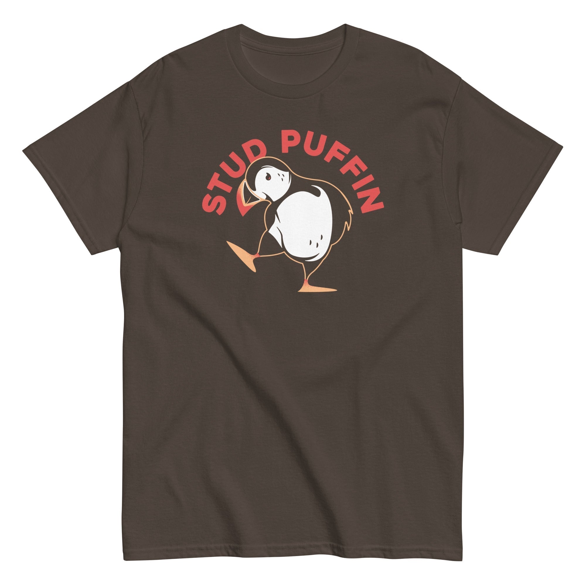 Stud Puffin Men's Classic Tee Hoodie, Sweatshirt | CoreVibeTees.com (Image 4)