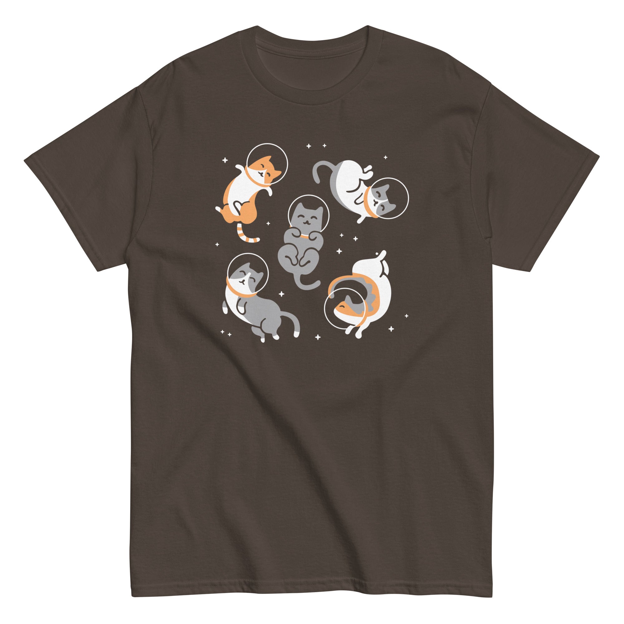 Cats In Space Men's Classic Tee Hoodie, Sweatshirt | CoreVibeTees.com (Image 4)