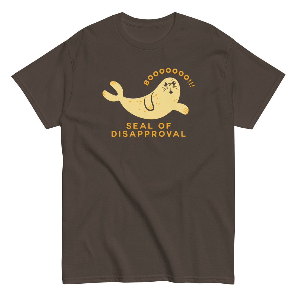 Seal Of Disapproval Men's Classic Tee Hoodie, Sweatshirt | CoreVibeTees.com (Image 3)