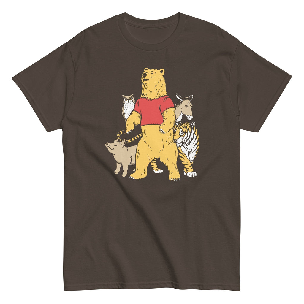 Bear And Friends Men's Classic Tee Hoodie, Sweatshirt | CoreVibeTees.com (Image 4)