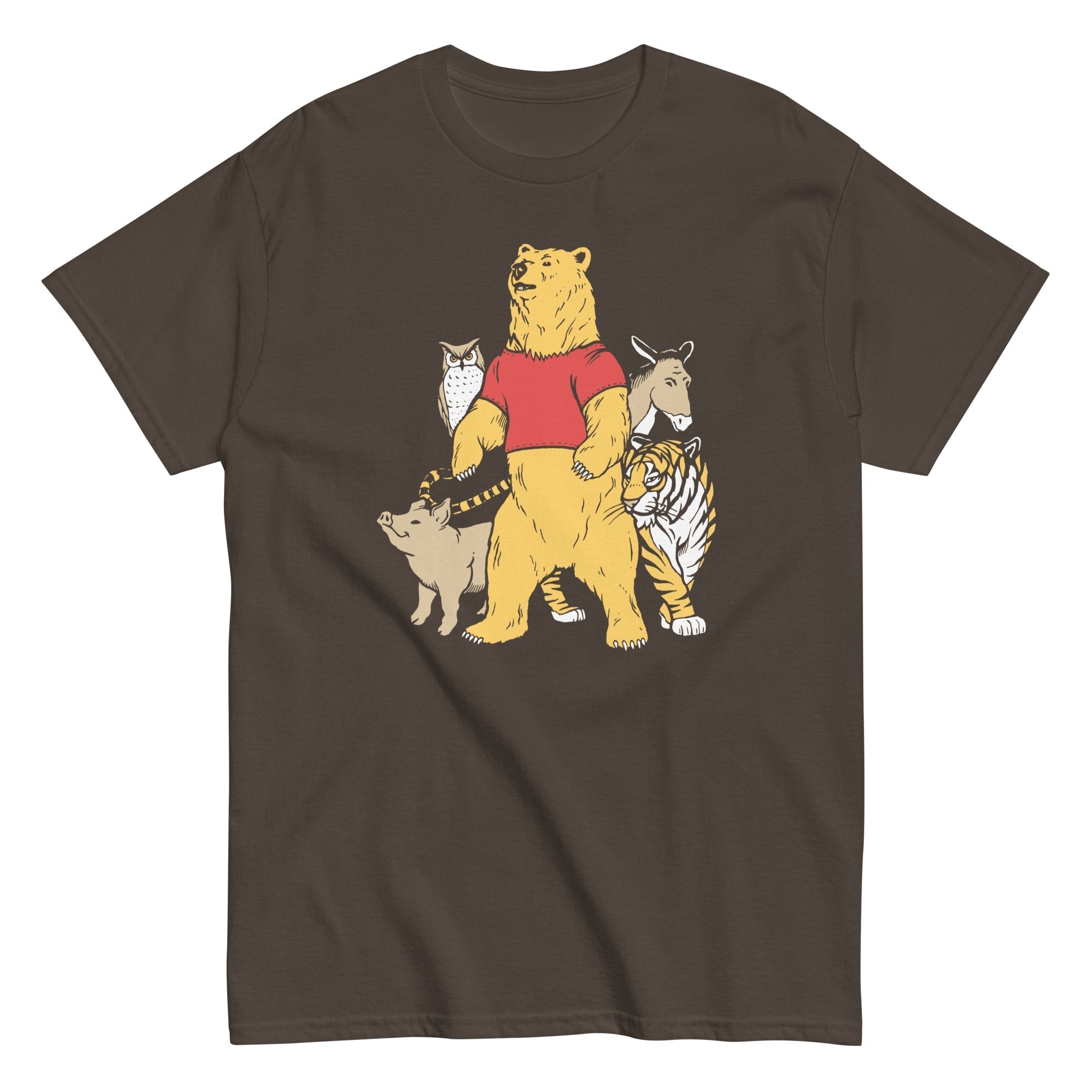 Bear And Friends Men's Classic Tee Hoodie, Sweatshirt | CoreVibeTees.com (Image 4)