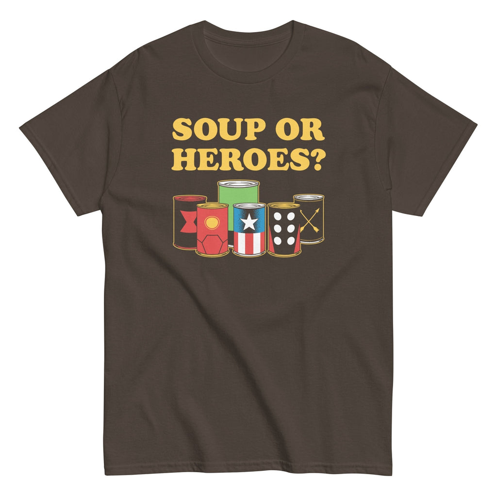 Soup Or Hero? Men's Classic Tee Hoodie, Sweatshirt | CoreVibeTees.com (Image 3)