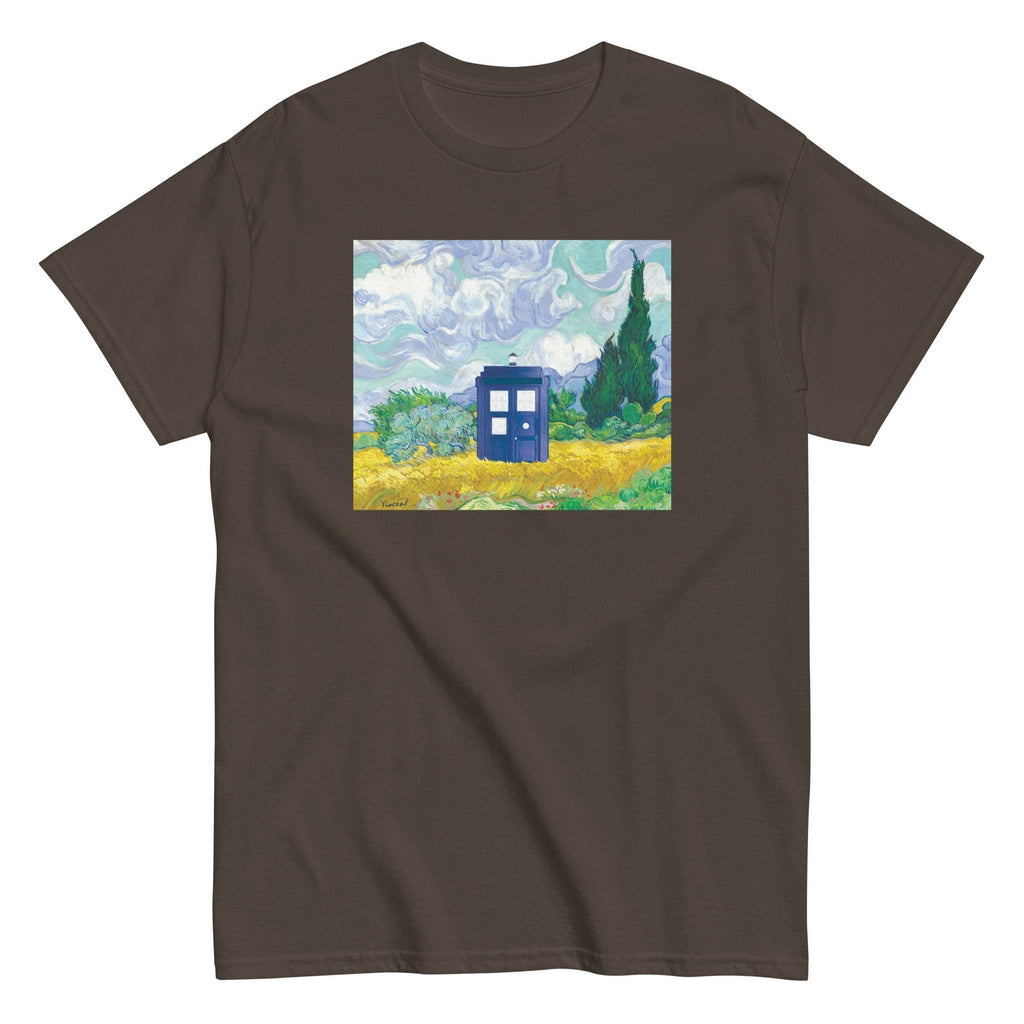 Visiting Van Gogh Men's Classic Tee Hoodie, Sweatshirt | CoreVibeTees.com (Image 3)