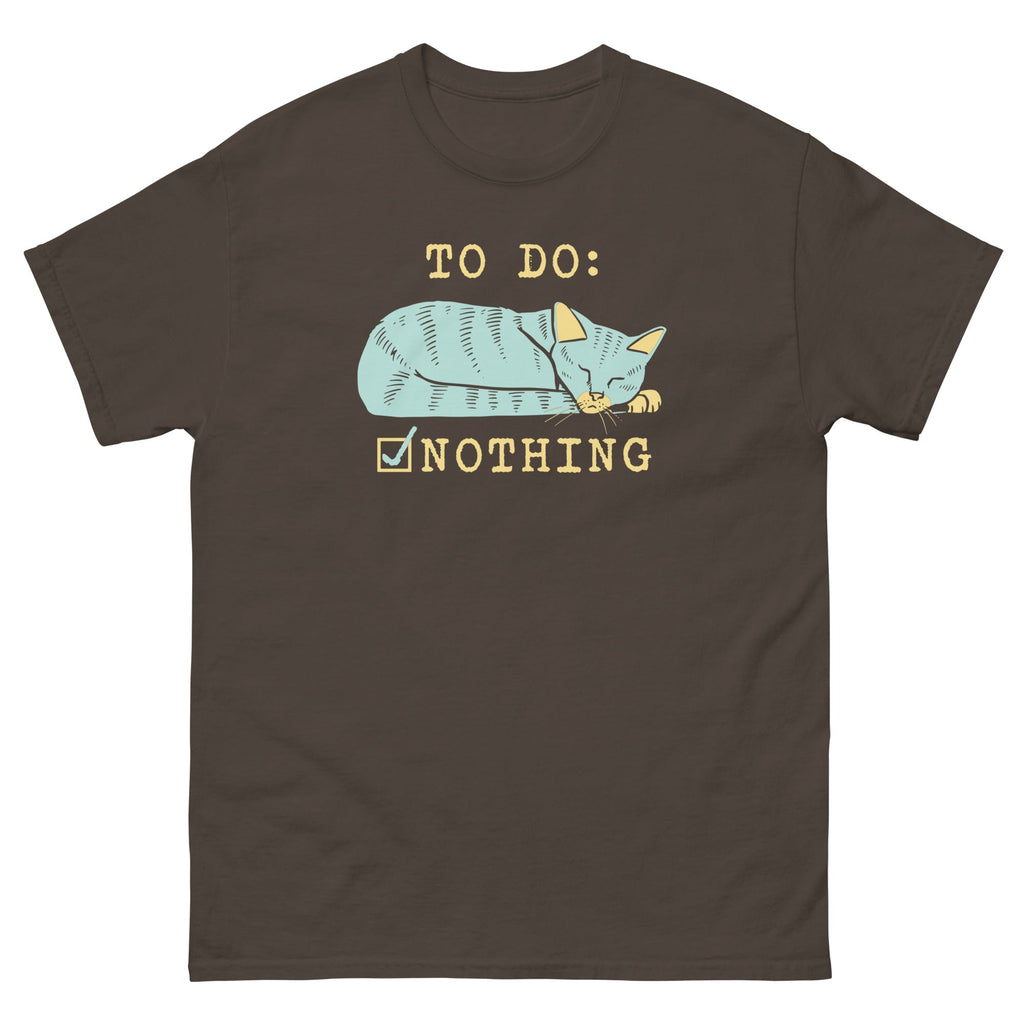 To Do: Nothing Men's Classic Tee Hoodie, Sweatshirt | CoreVibeTees.com (Image 4)