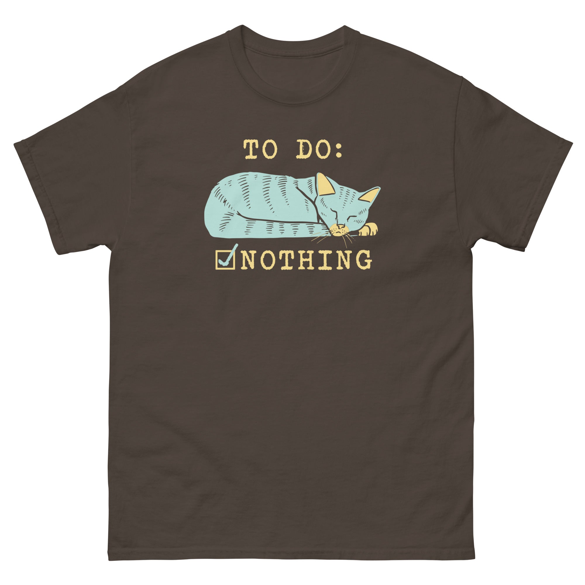 To Do: Nothing Men's Classic Tee Hoodie, Sweatshirt | CoreVibeTees.com (Image 4)