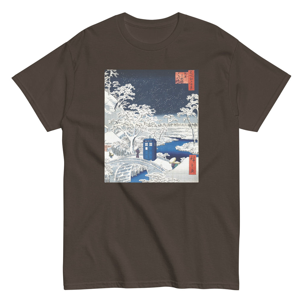 Snow Bridge Men's Classic Tee Hoodie, Sweatshirt | CoreVibeTees.com (Image 4)