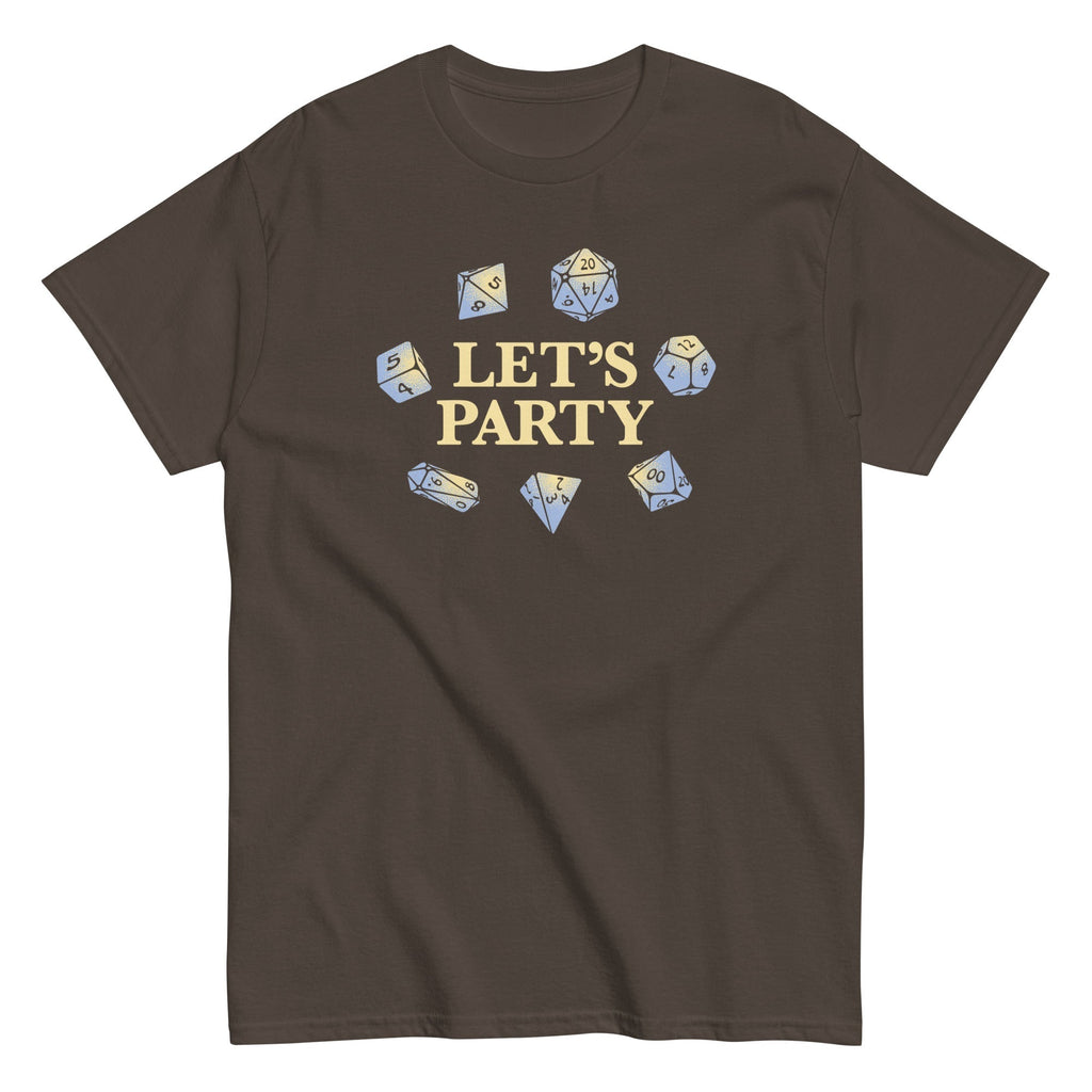Let's Party Dice Men's Classic Tee Hoodie, Sweatshirt | CoreVibeTees.com (Image 3)