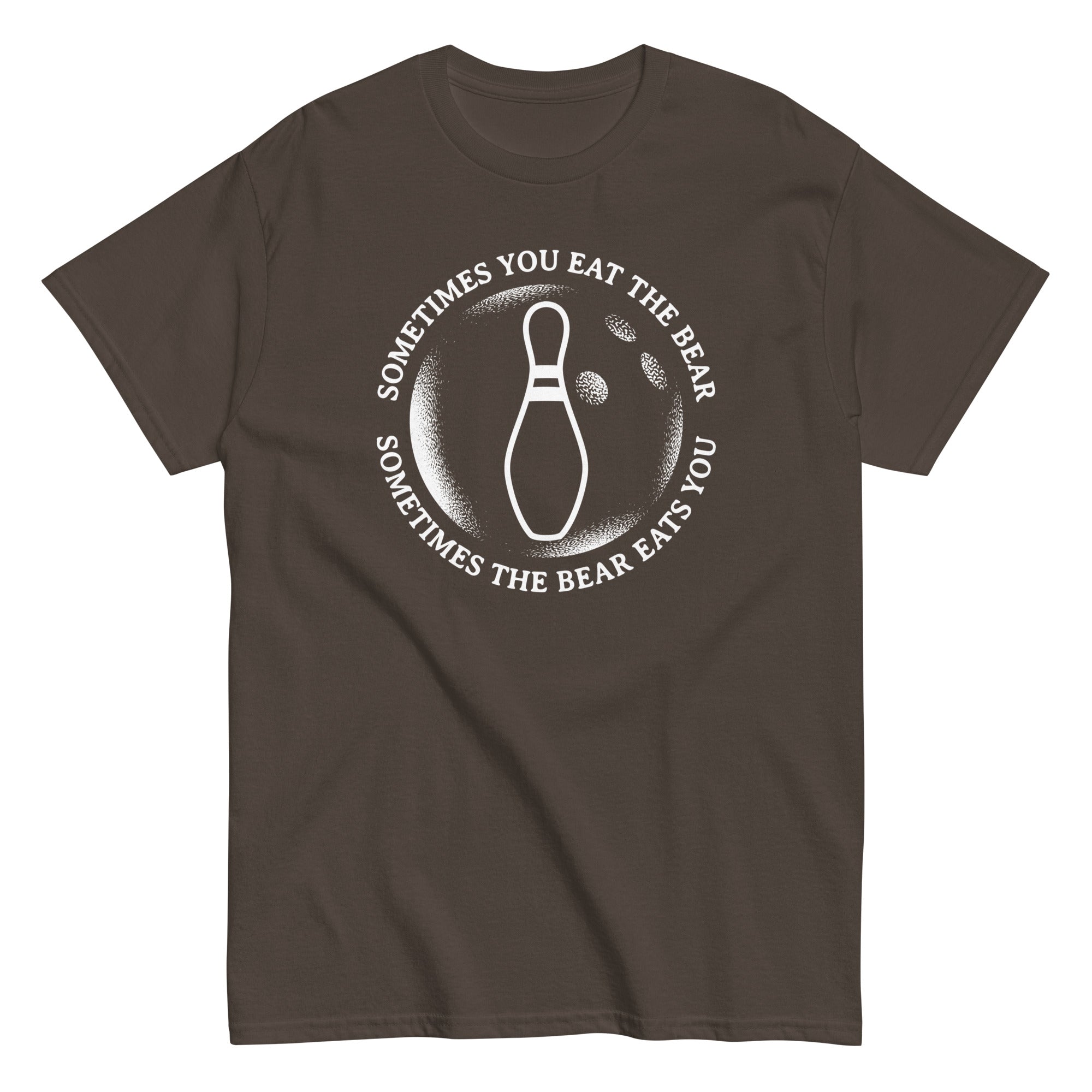 Sometimes You Eat The Bear Men's Classic Tee Hoodie, Sweatshirt | CoreVibeTees.com (Image 4)