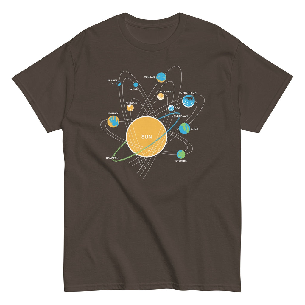 Solar System Men's Classic Tee Hoodie, Sweatshirt | CoreVibeTees.com (Image 3)