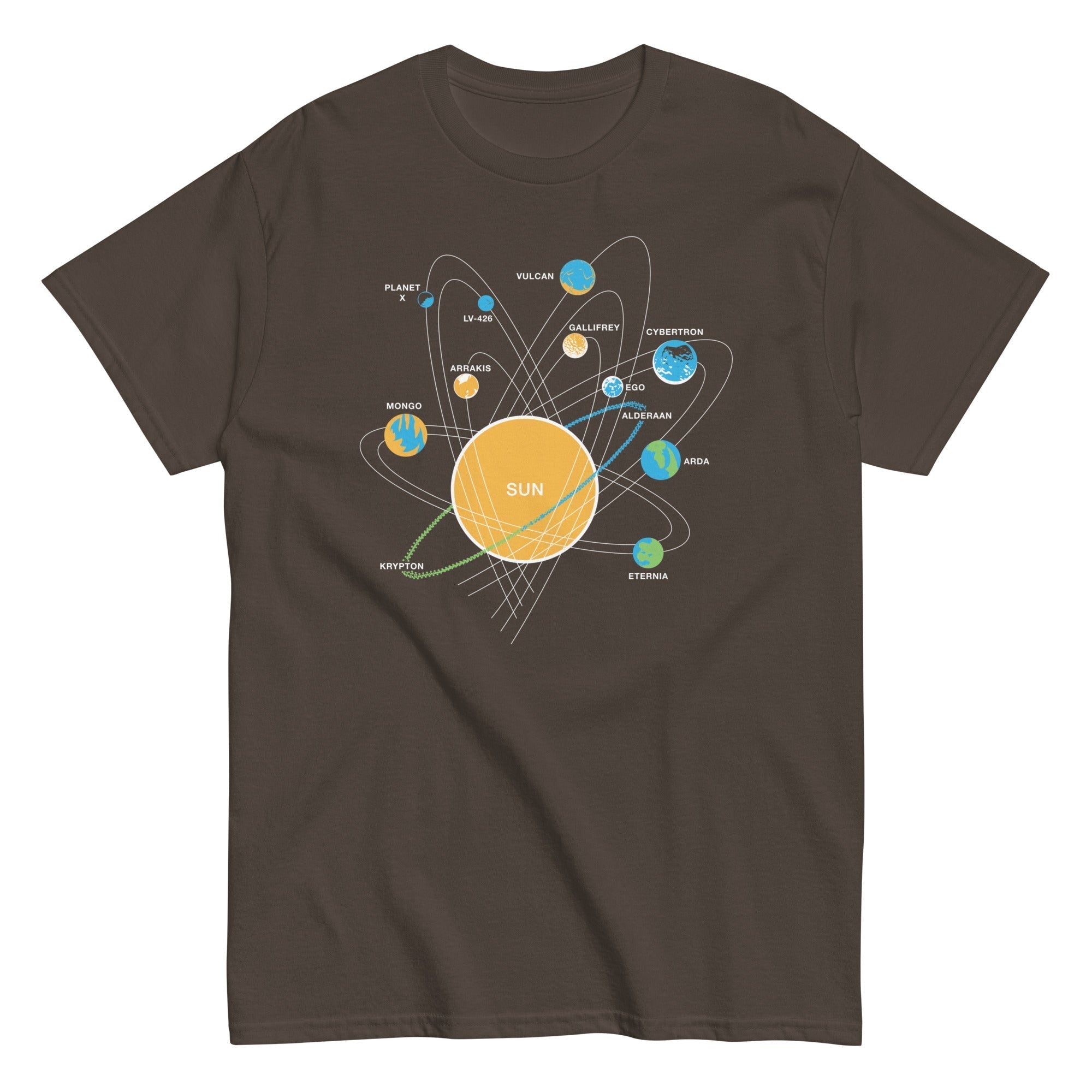 Solar System Men's Classic Tee Hoodie, Sweatshirt | CoreVibeTees.com (Image 3)