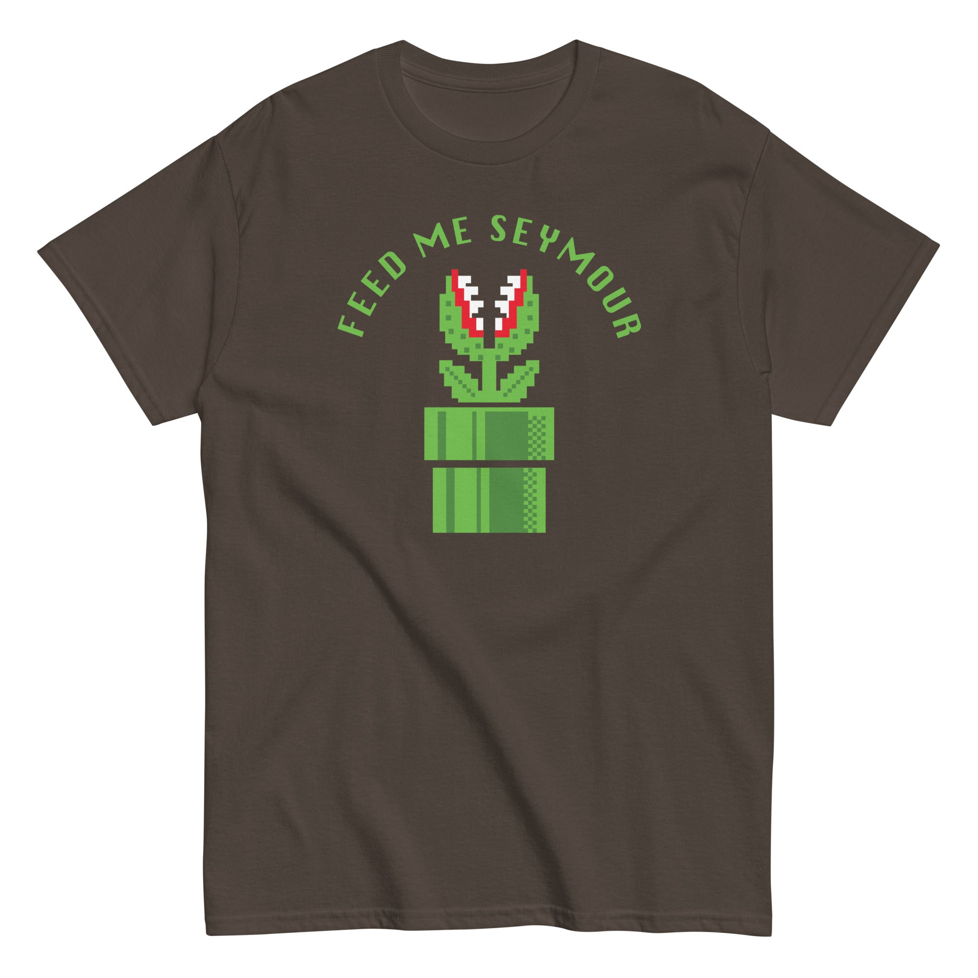 Feed Me Seymour Men's Classic Tee Hoodie, Sweatshirt | CoreVibeTees.com (Image 3)