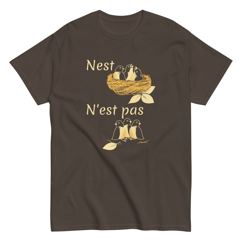 Nest N'est Pas Men's Classic Tee Hoodie, Sweatshirt | CoreVibeTees.com (Image 4)