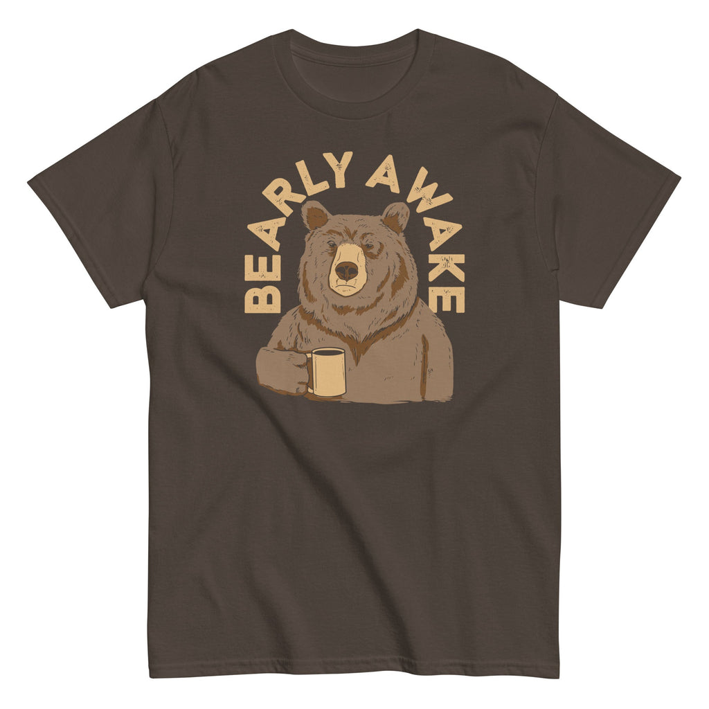 Bearly Awake Men's Classic Tee Hoodie, Sweatshirt | CoreVibeTees.com (Image 1)