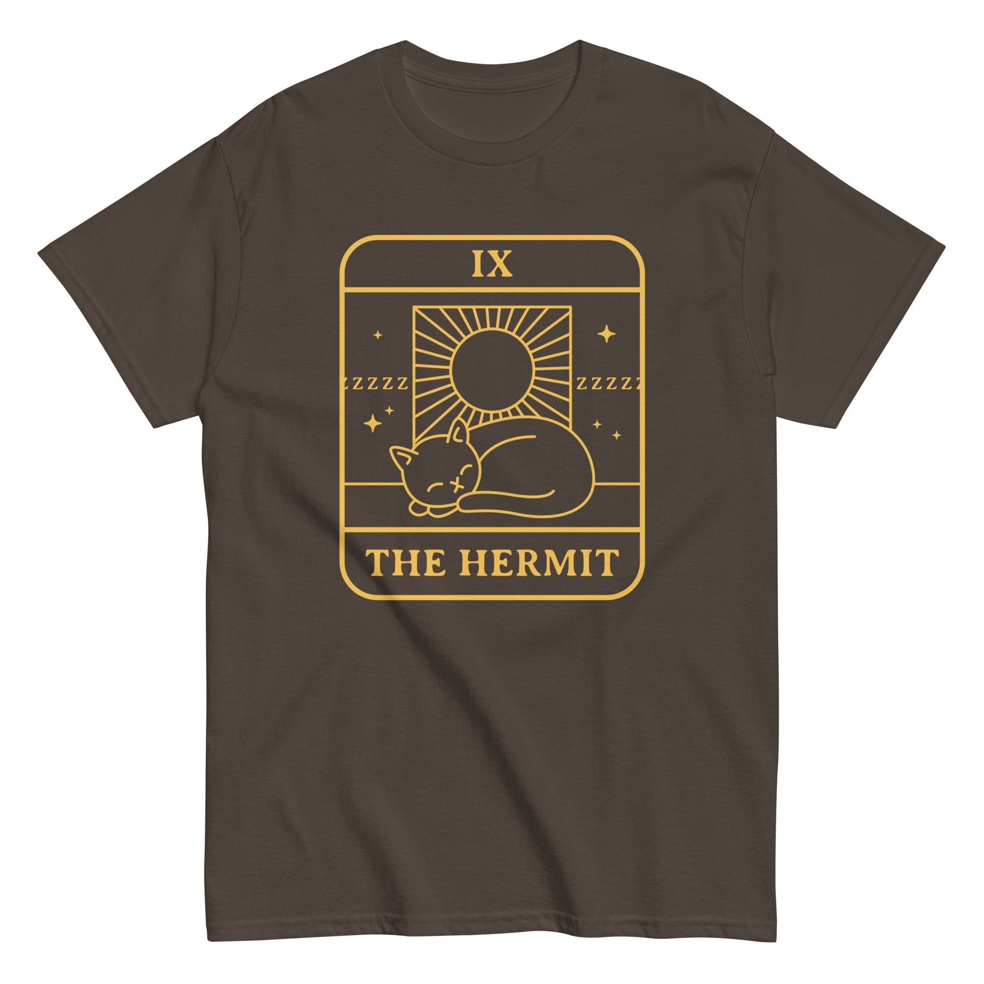 The Hermit Men's Classic Tee Hoodie, Sweatshirt | CoreVibeTees.com (Image 4)