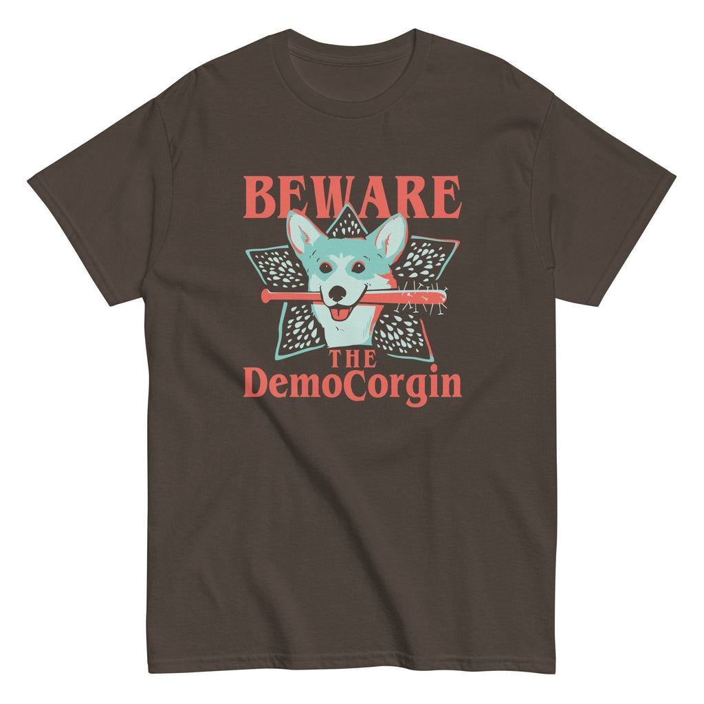 The DemoCorgin Men's Classic Tee Hoodie, Sweatshirt | CoreVibeTees.com (Image 3)
