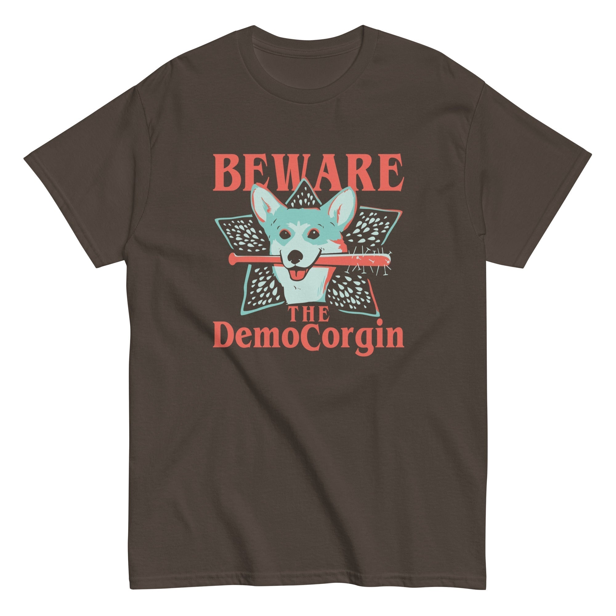 The DemoCorgin Men's Classic Tee Hoodie, Sweatshirt | CoreVibeTees.com (Image 3)