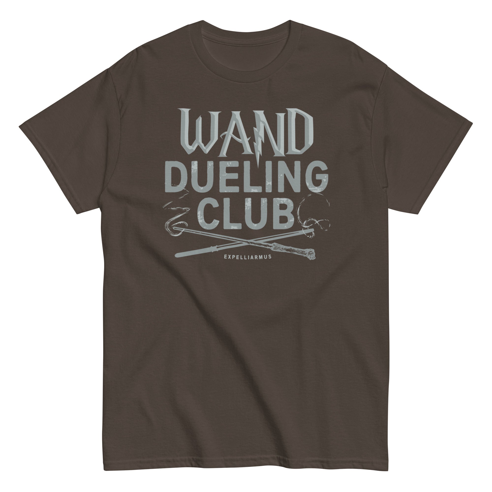 Wand Dueling Club Men's Classic Tee Hoodie, Sweatshirt | CoreVibeTees.com (Image 3)