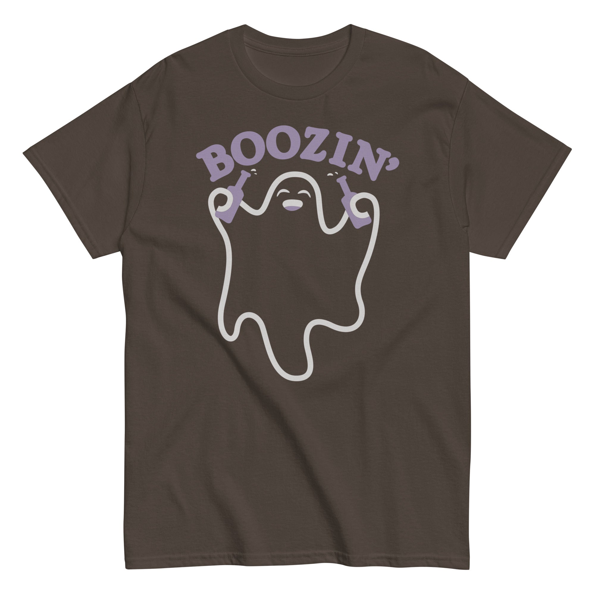 Boozin' Men's Classic Tee Hoodie, Sweatshirt | CoreVibeTees.com (Image 3)