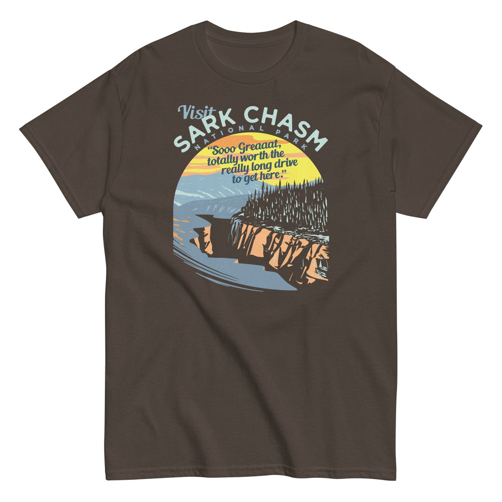 Visit Sark Chasm Men's Classic Tee Hoodie, Sweatshirt | CoreVibeTees.com (Image 2)