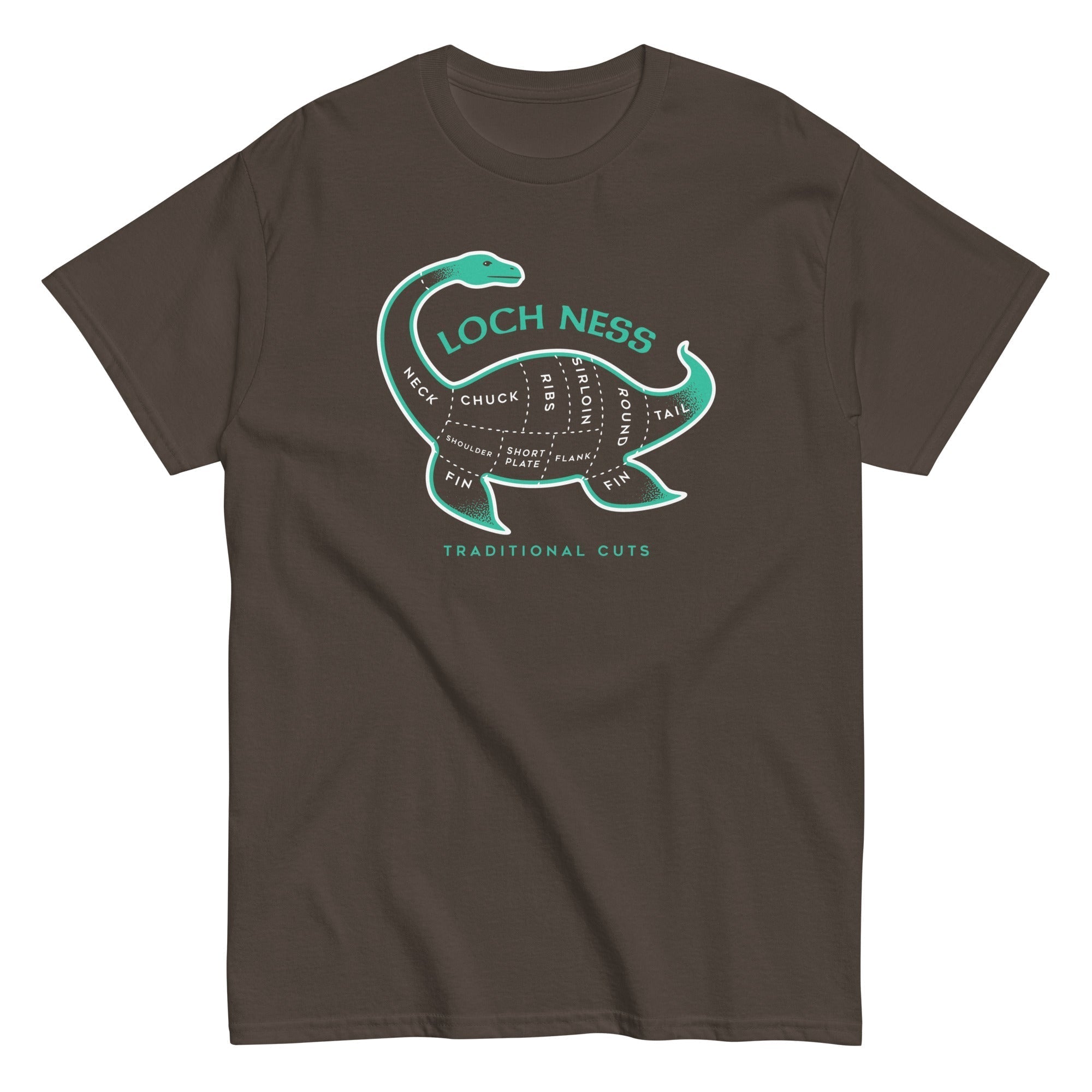 Loch Ness Traditional Cuts Men's Classic Tee Hoodie, Sweatshirt | CoreVibeTees.com (Image 3)