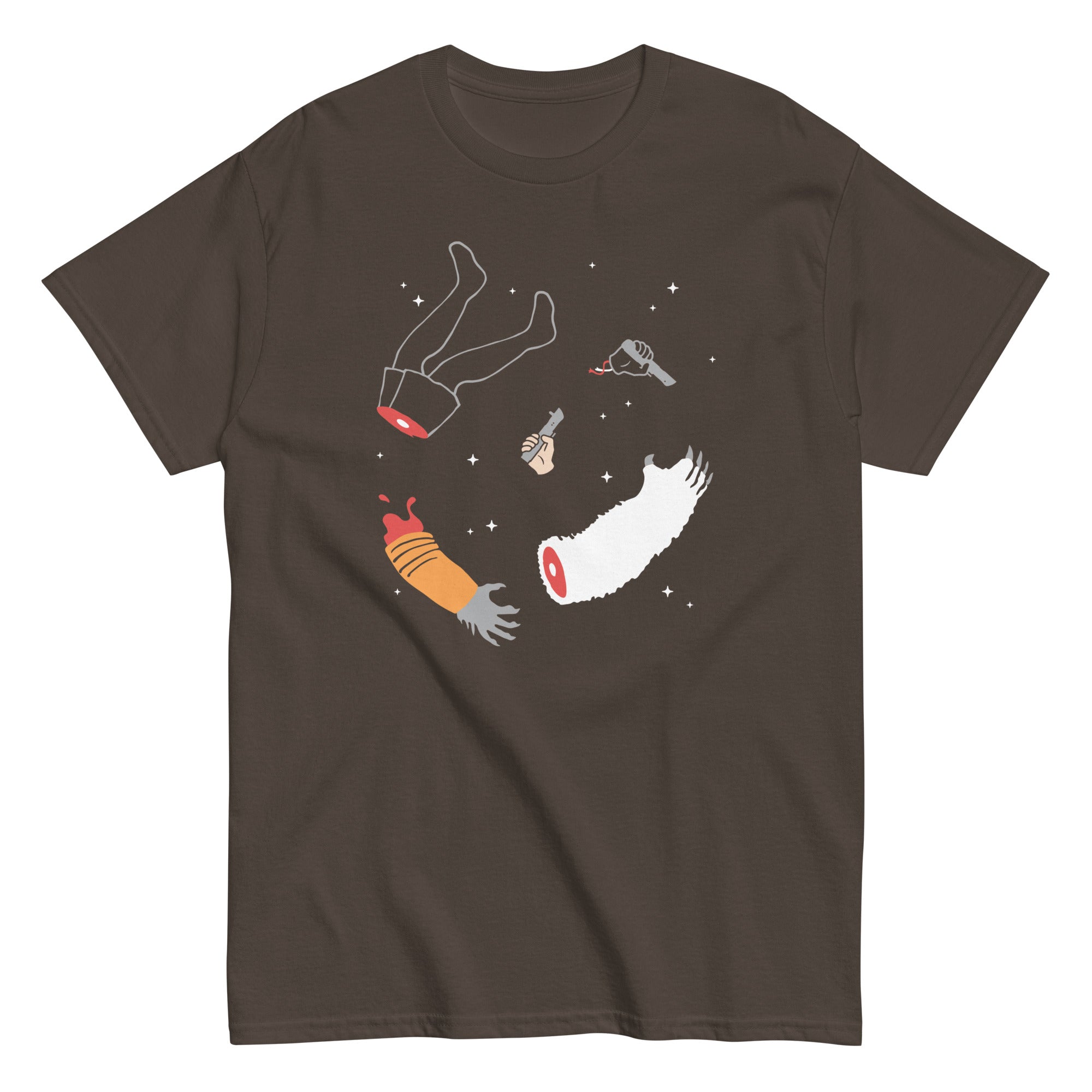 Floating Limbs Men's Classic Tee Hoodie, Sweatshirt | CoreVibeTees.com (Image 3)