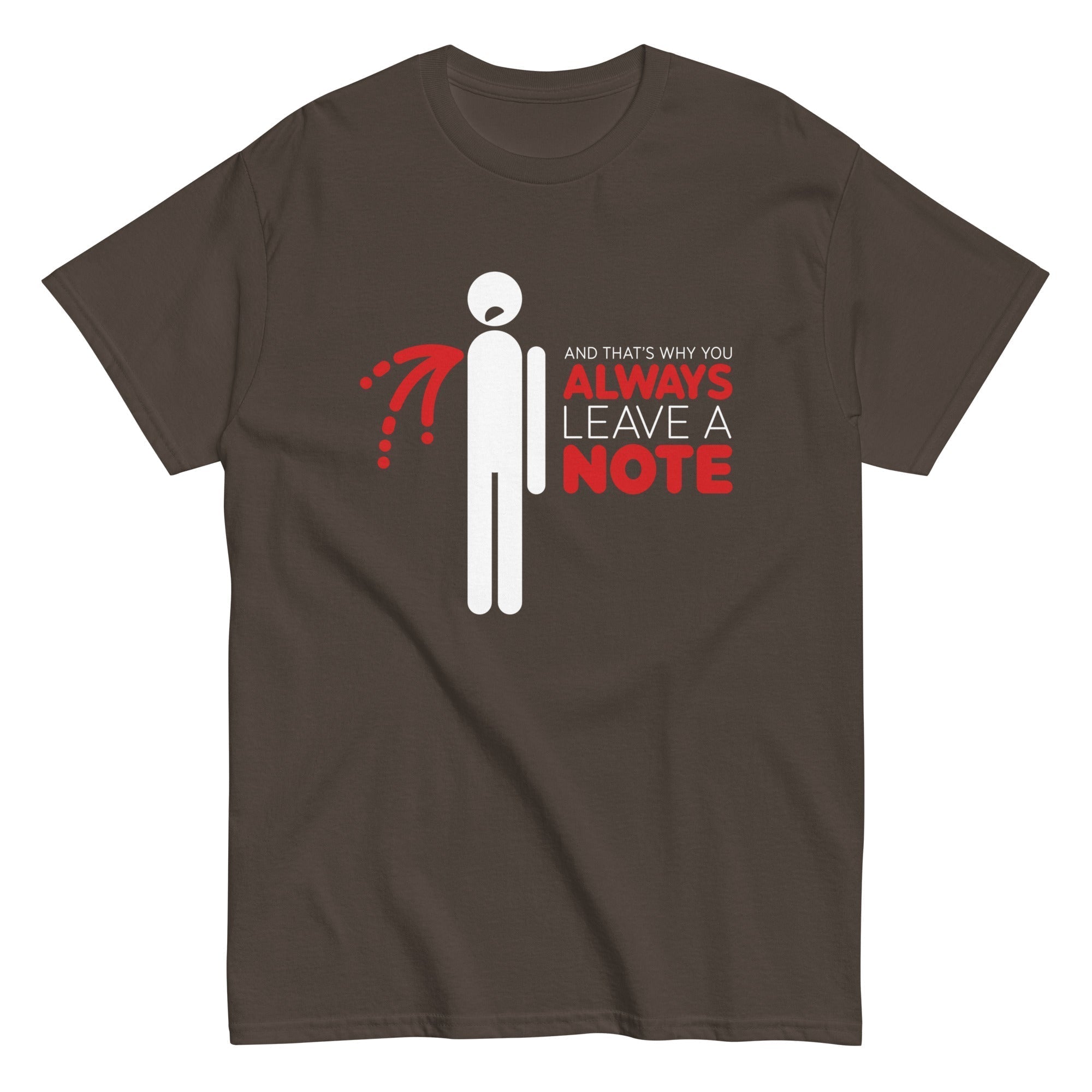 Always Leave A Note Men's Classic Tee Hoodie, Sweatshirt | CoreVibeTees.com (Image 5)