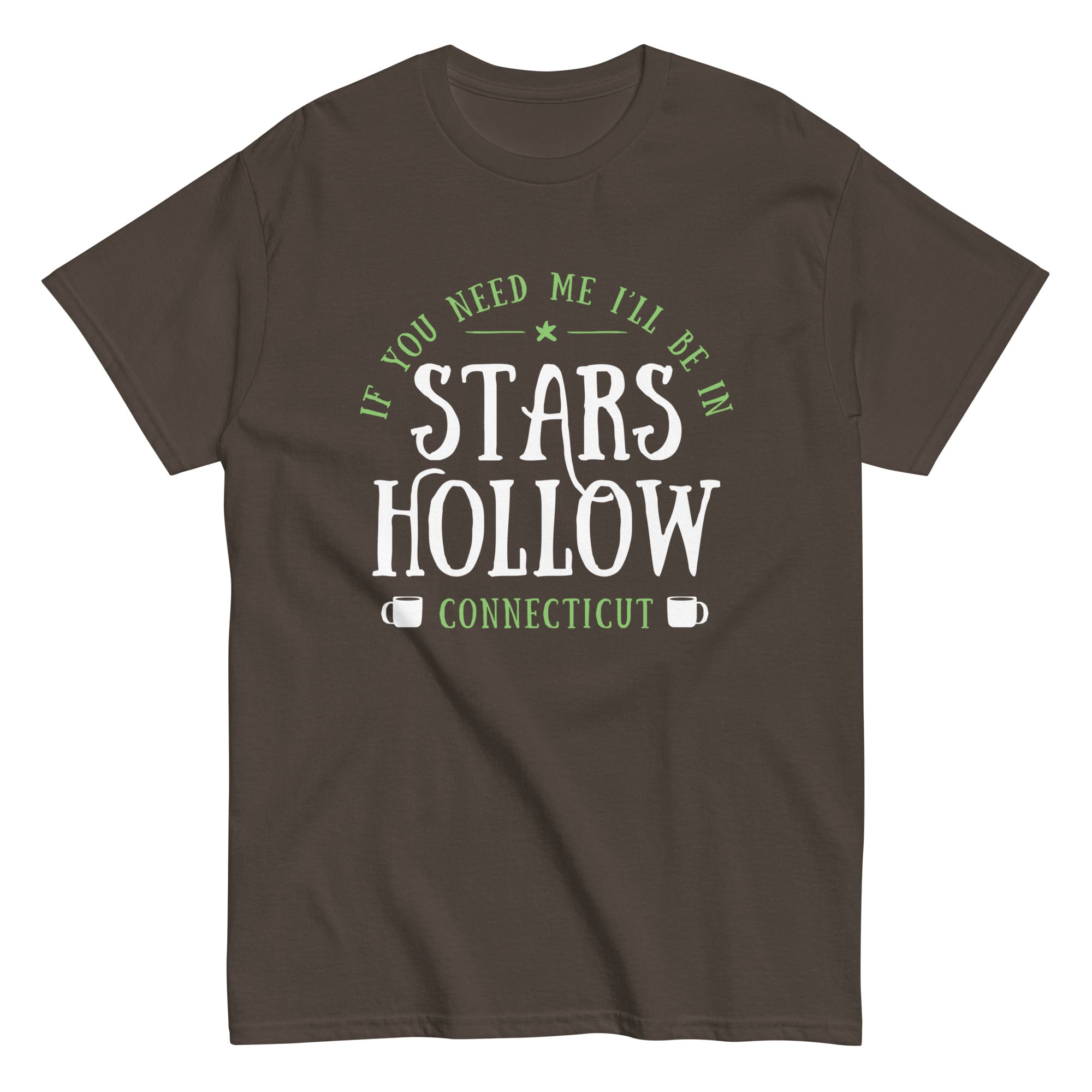 Stars Hollow Men's Classic Tee Hoodie, Sweatshirt | CoreVibeTees.com (Image 4)
