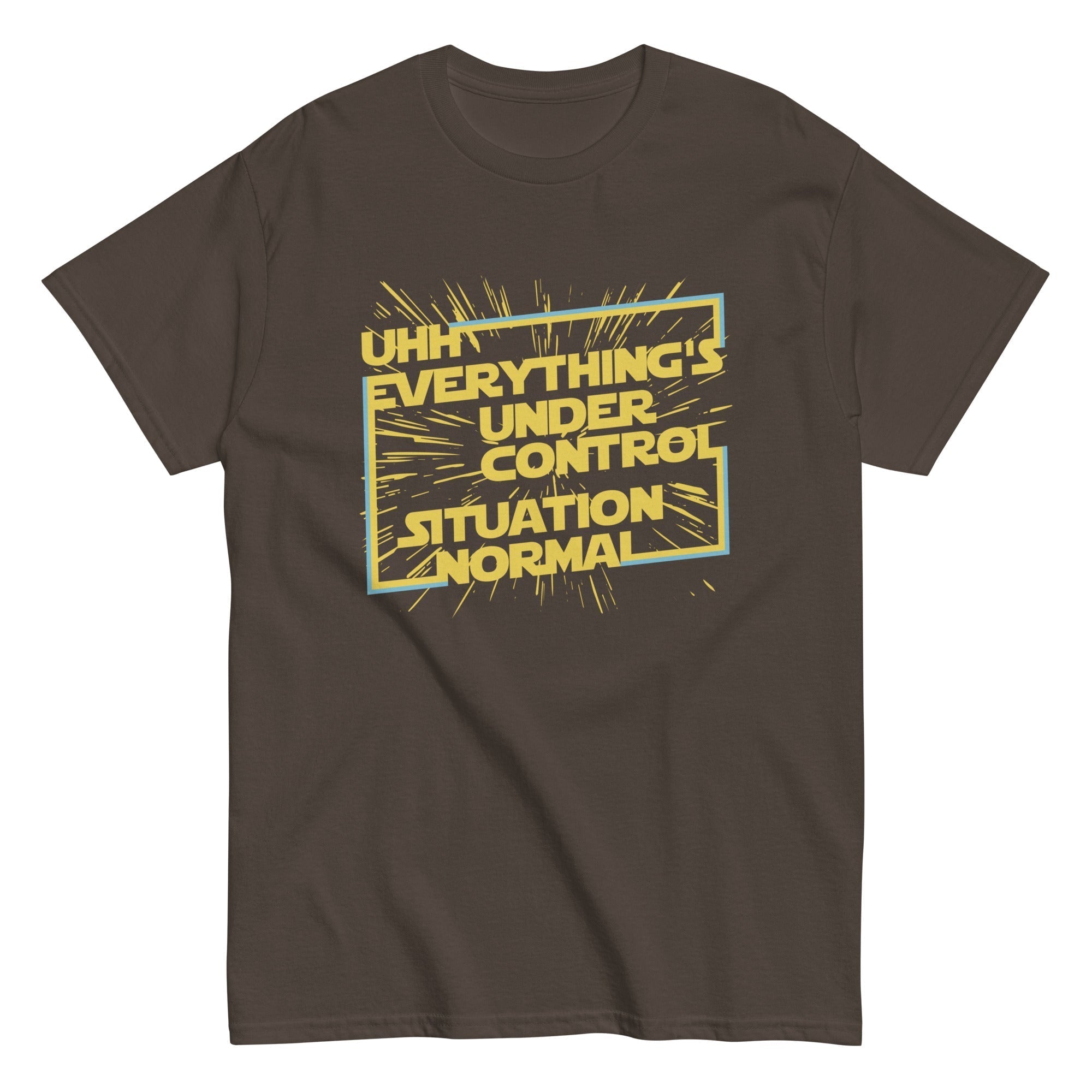 Everything's Under Control Situation Normal Men's Classic Tee Hoodie, Sweatshirt | CoreVibeTees.com (Image 4)