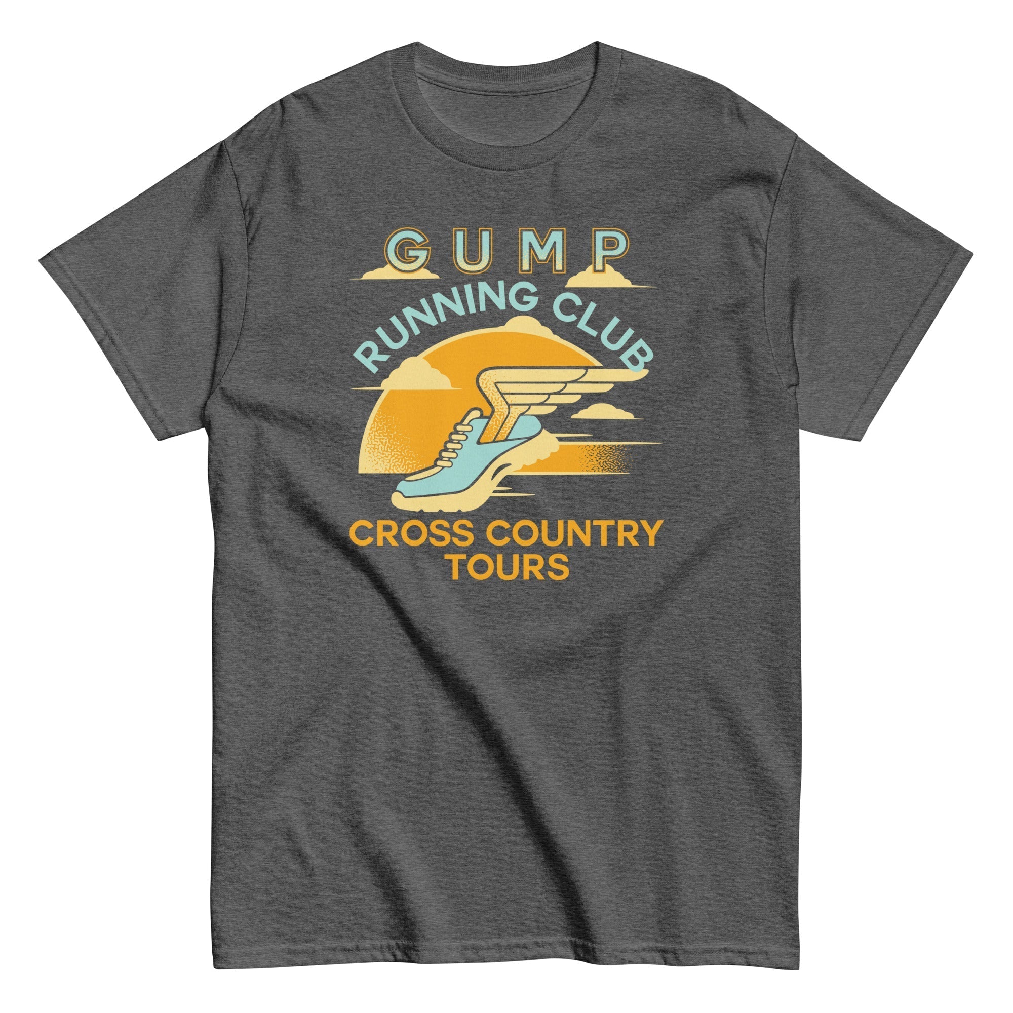 Gump Running Club Men's Classic Tee Hoodie, Sweatshirt | CoreVibeTees.com (Image 1)