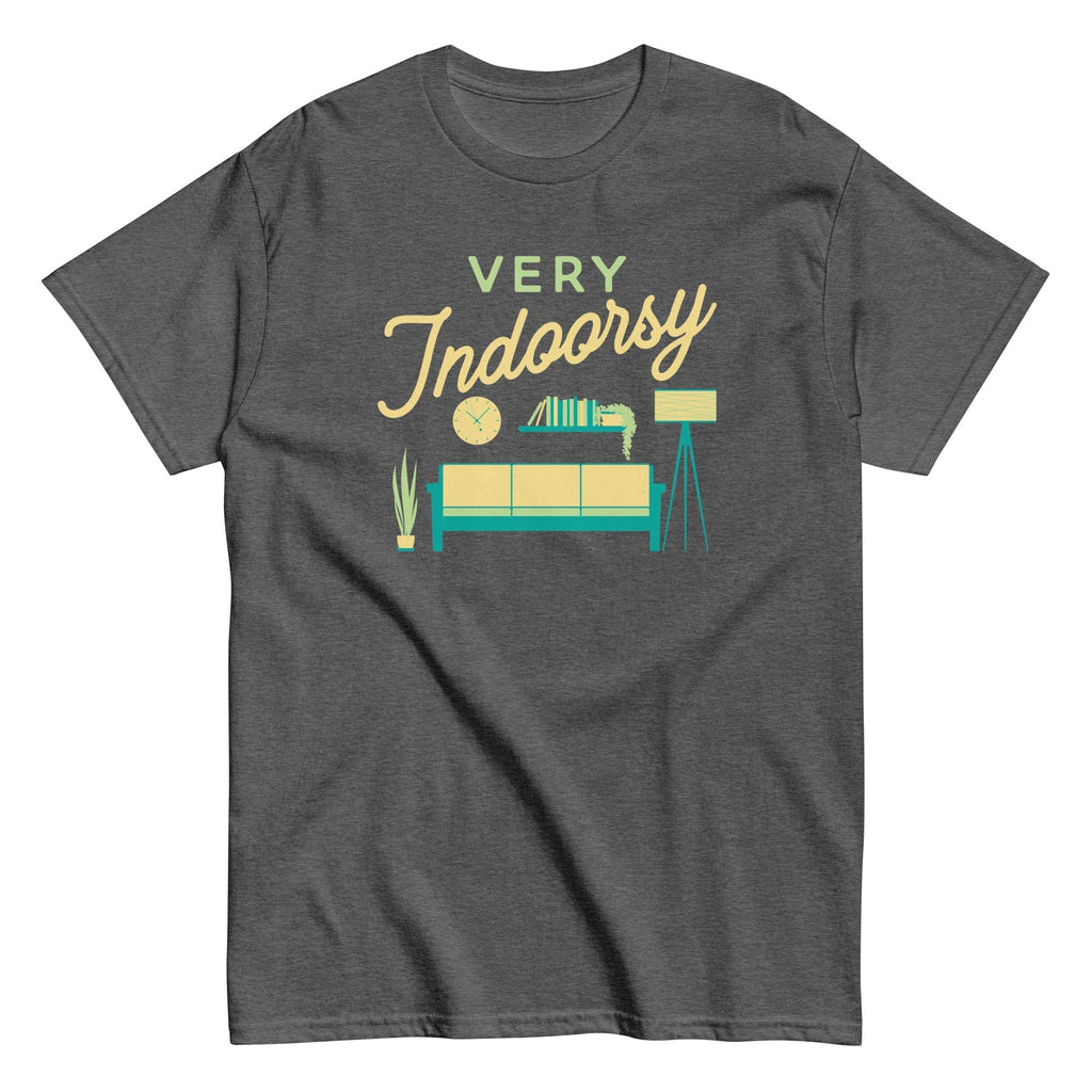 Very Indoorsy Men's Classic Tee Hoodie, Sweatshirt | CoreVibeTees.com (Image 2)