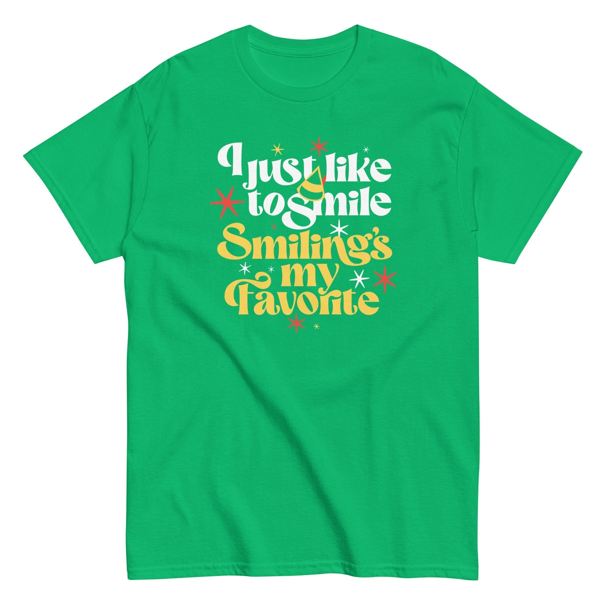 I Just Like To Smile Smiling's My Favorite Men's Classic Tee Hoodie, Sweatshirt | CoreVibeTees.com (Image 1)