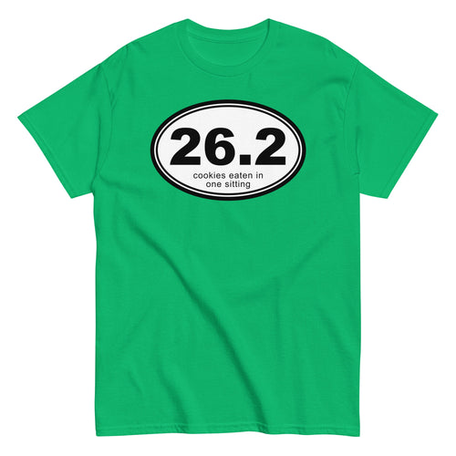 26.2 Cookies Eaten In One Sitting Men's Classic Tee Hoodie, Sweatshirt | CoreVibeTees.com (Image 1)