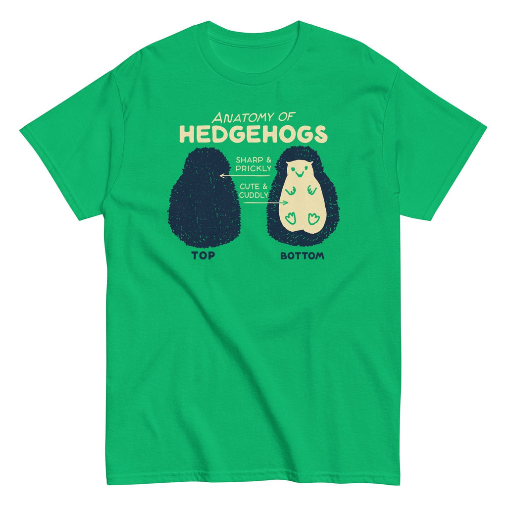 Anatomy Of Hedgehogs Men's Classic Tee Hoodie, Sweatshirt | CoreVibeTees.com (Image 4)