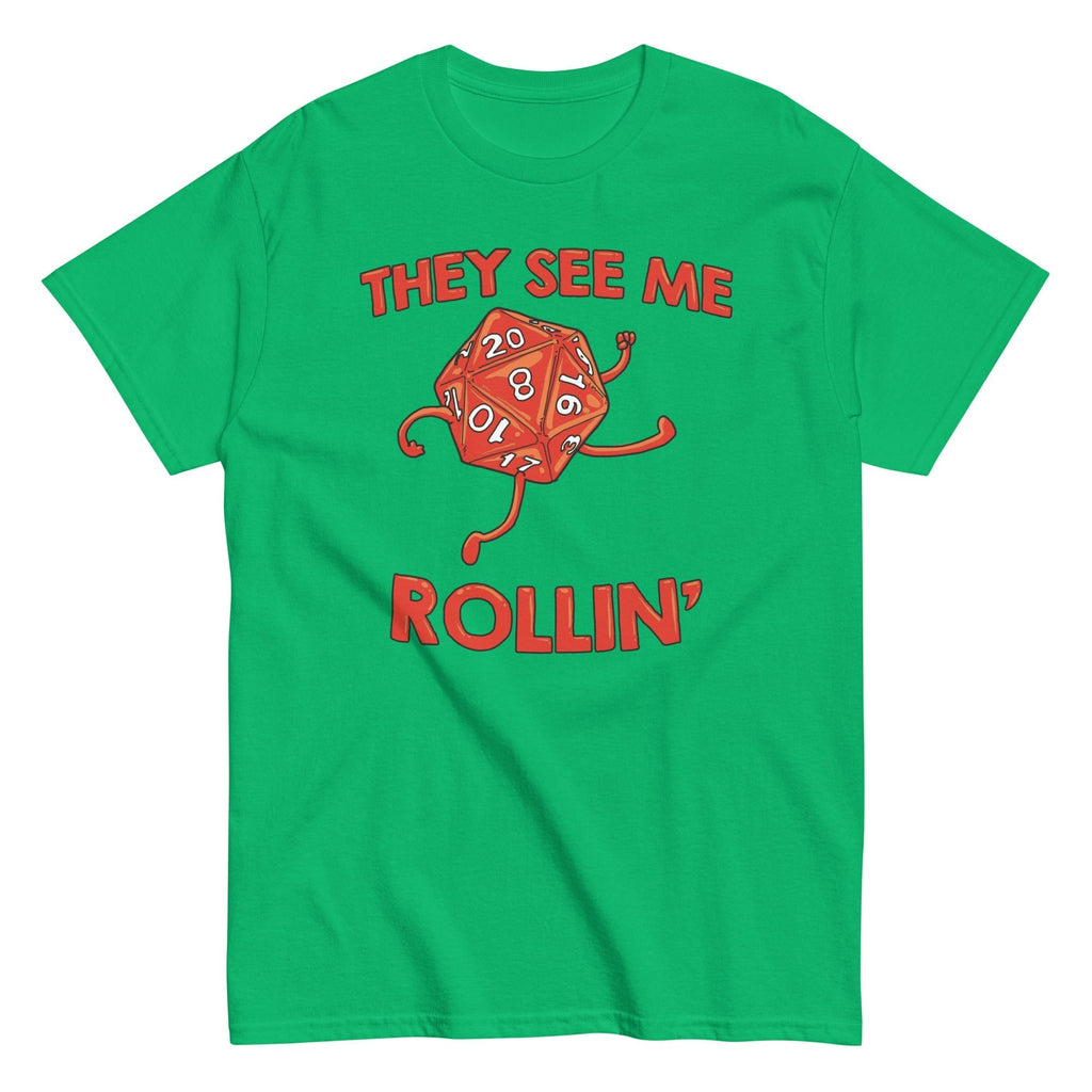 They See Me Rollin' Men's Classic Tee Hoodie, Sweatshirt | CoreVibeTees.com (Image 4)